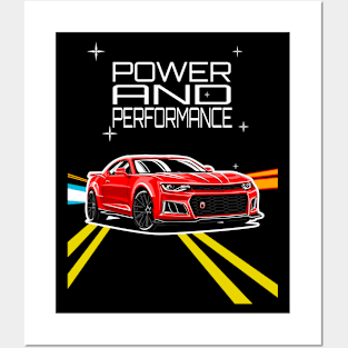 Chevrolet Camaro ZL1-2_Vector Car Posters and Art